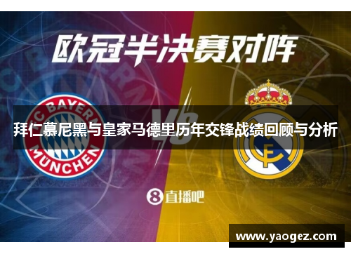 拜仁慕尼黑与皇家马德里历年交锋战绩回顾与分析